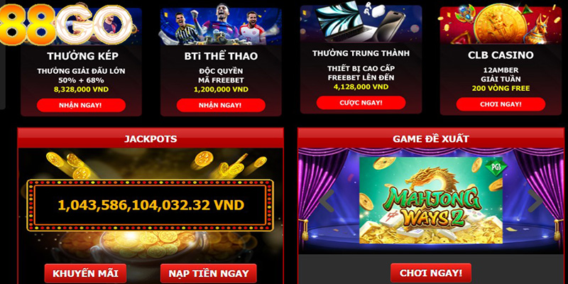 Khuyến Mãi 88Go - Ưu Đãi Hấp Dẫn Cho Hội Viên Tham Gia Poker Online